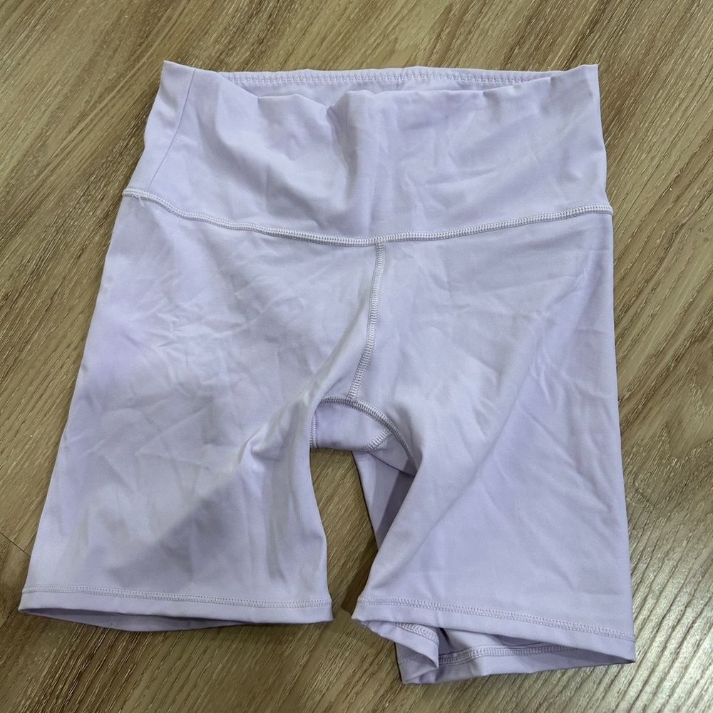 SKIMS Light Purple Bike Shorts